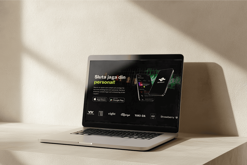 Mockup hemsida
