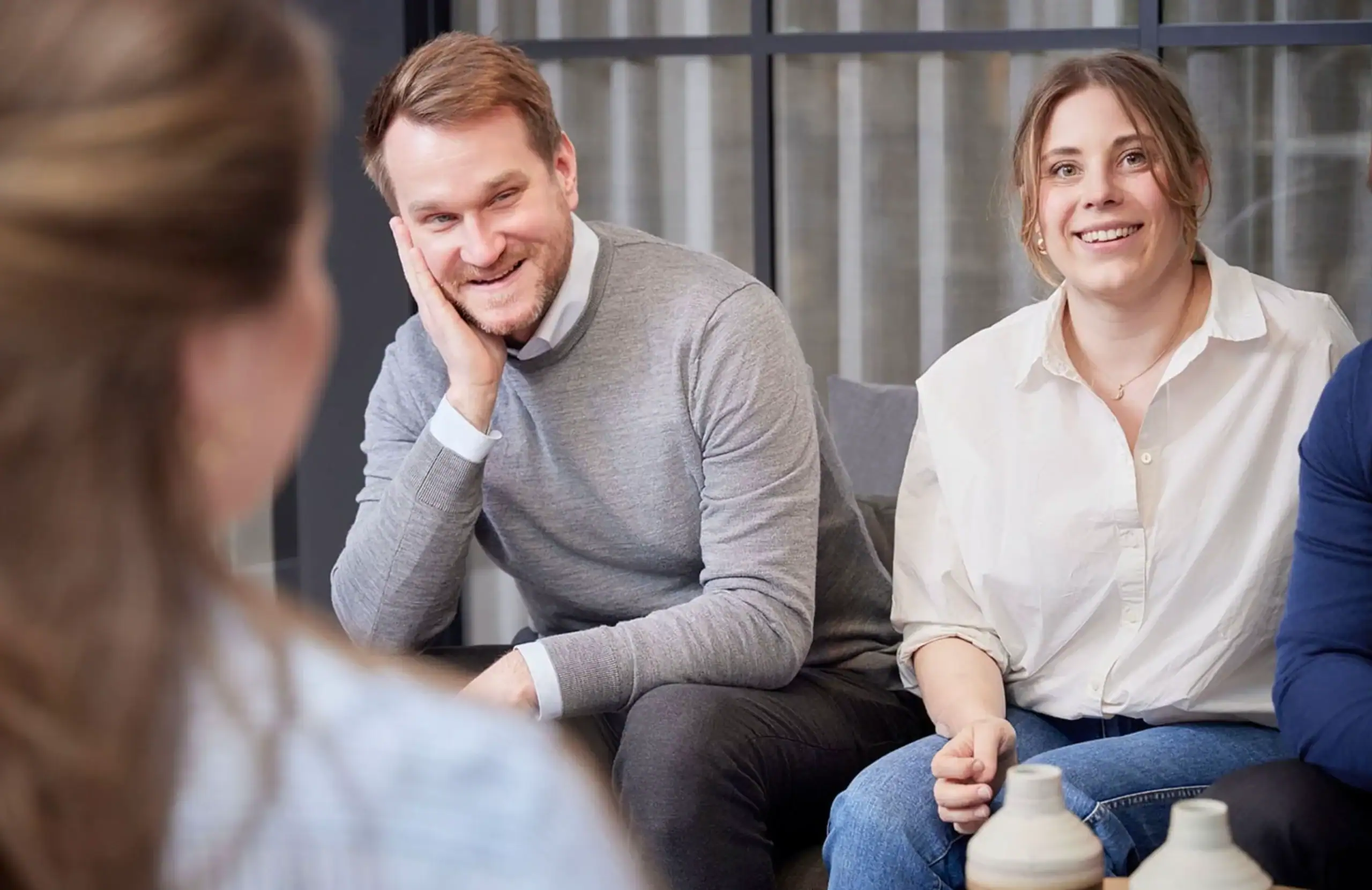 Två av våra varumärkeskonsulter, Hanna & Andreas